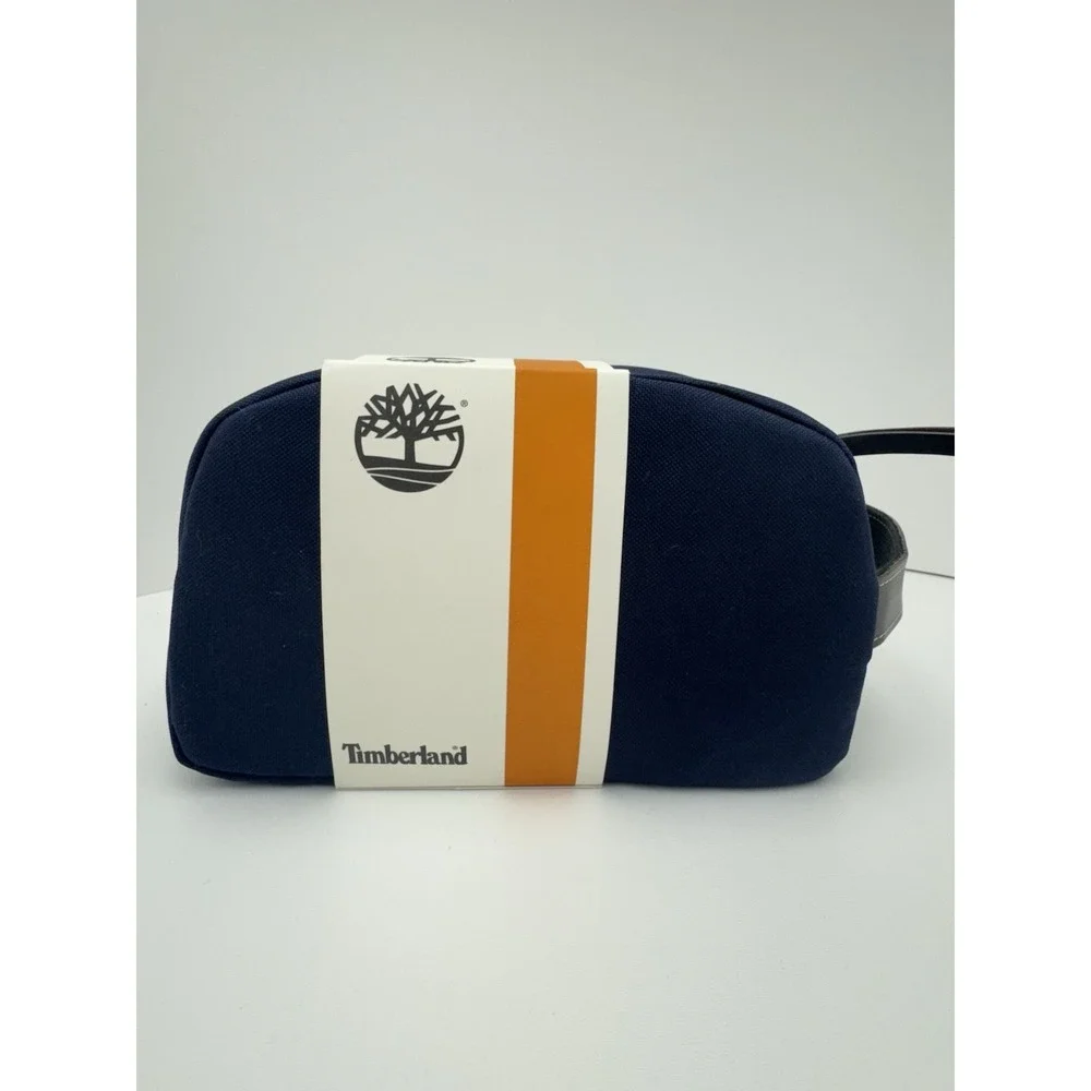 Timberland Men Travel Kit Core Canvas Navy Blue